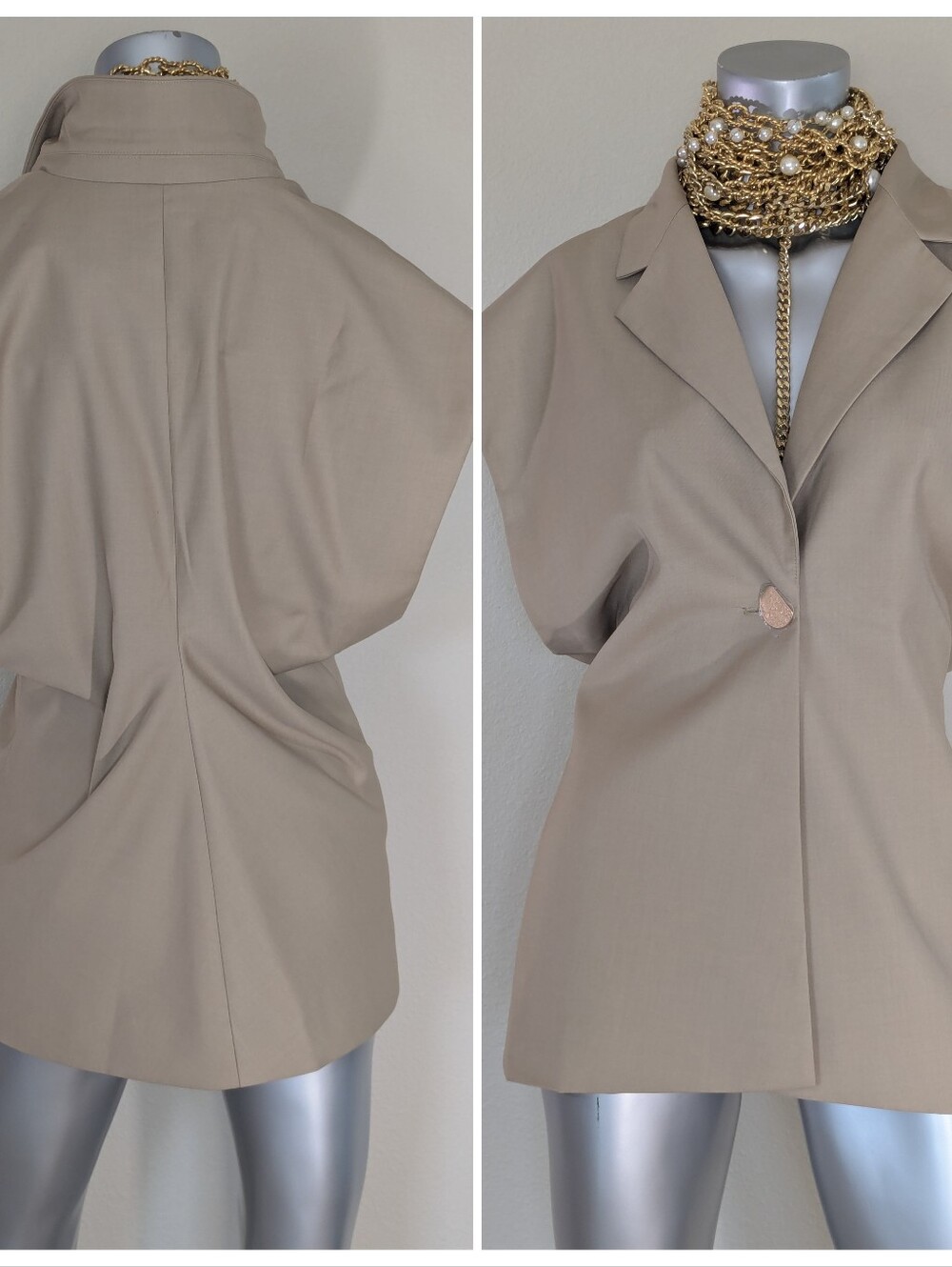 URBAN REVIVO Sleeveless Tailored Structured Blazer Vest - Picture 9 of 12